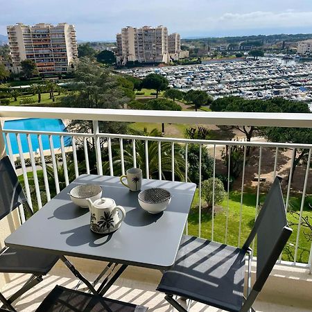 Studio Avec Vue Sur Marina Et Mer - 2 Adultes Et 1 Enfant Maximum Mandelieu Exteriör bild