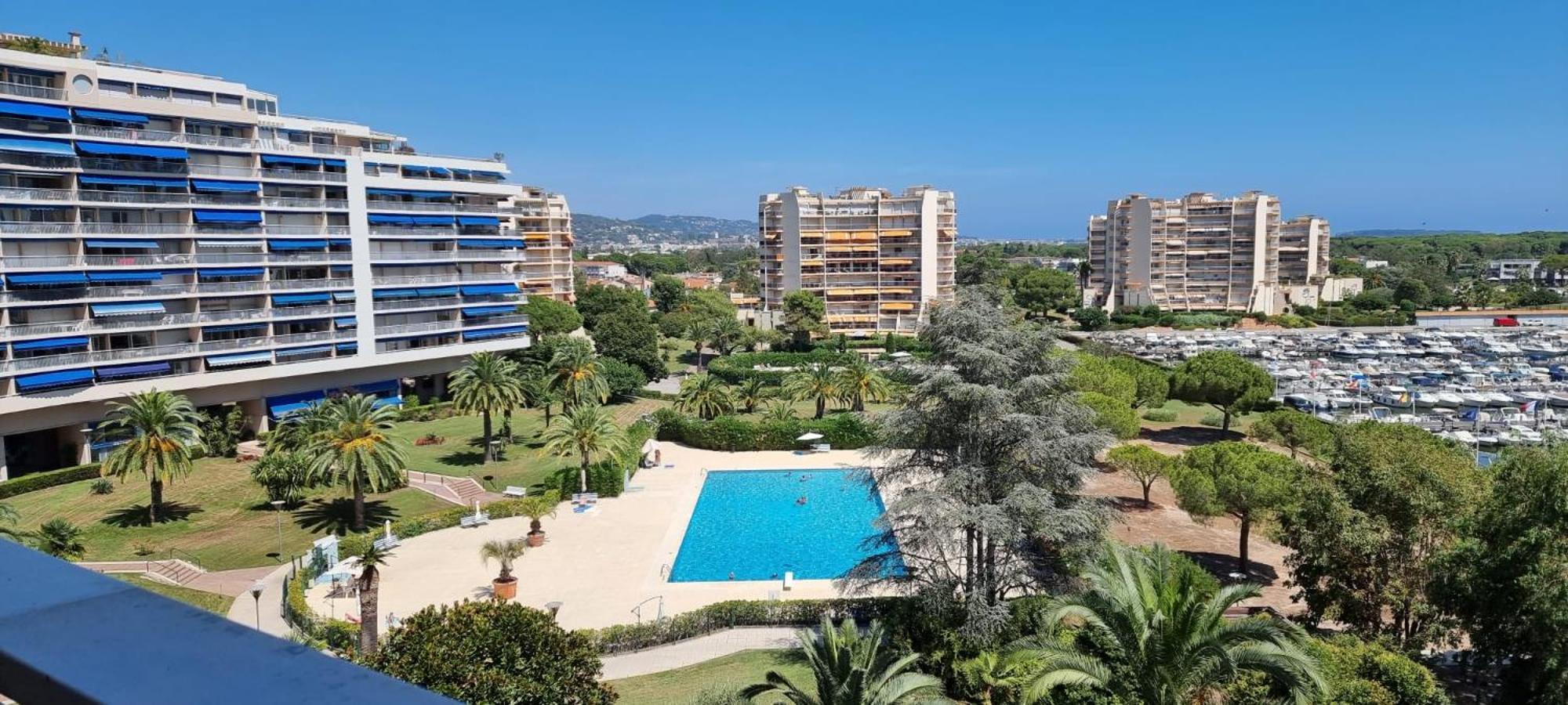 Studio Avec Vue Sur Marina Et Mer - 2 Adultes Et 1 Enfant Maximum Mandelieu Exteriör bild