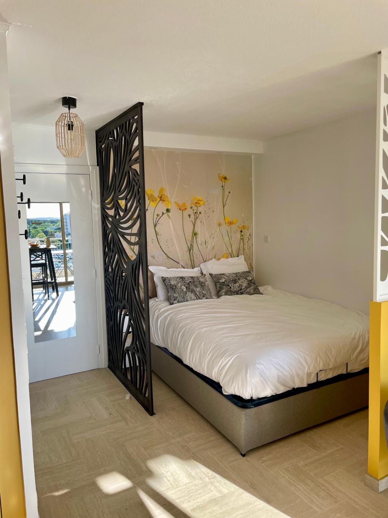Studio Avec Vue Sur Marina Et Mer - 2 Adultes Et 1 Enfant Maximum Mandelieu Exteriör bild